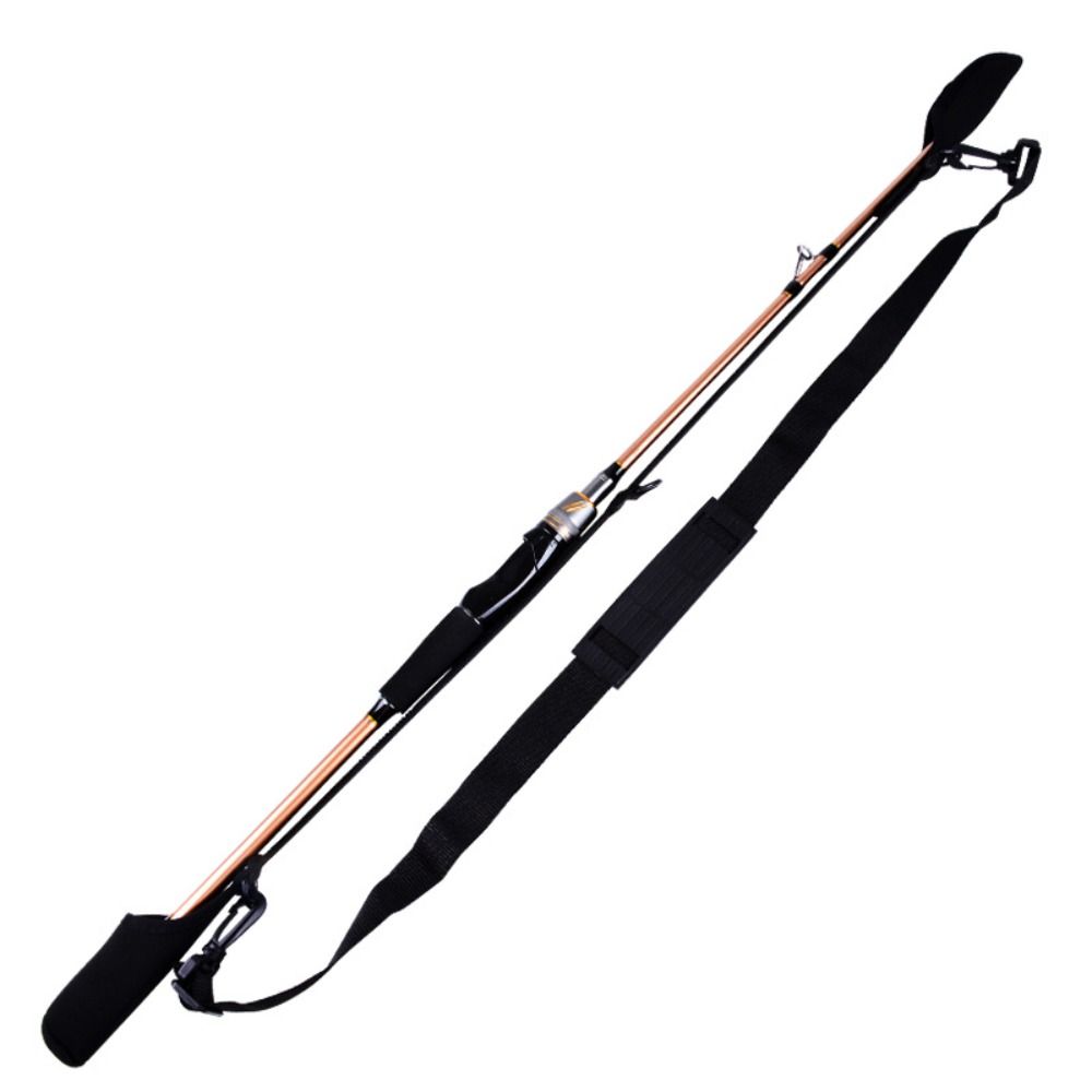 Fishing Rod Combo - ポータブル釣竿収納袋調節可能な釣竿ショルダーベルト釣竿ベルトプロテクターリール釣りアクセサリー