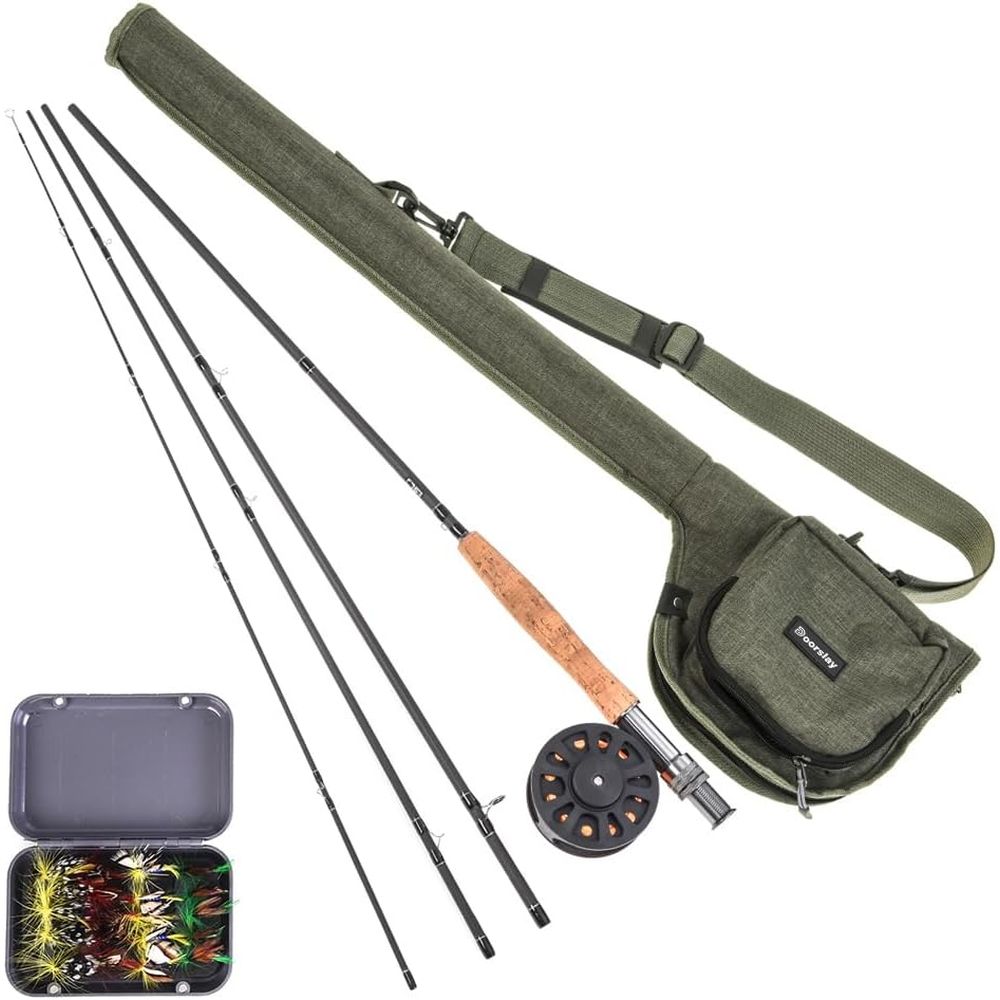 Fishing Rod Case - ポータブル釣りキット：釣り竿、キャリア、バッグ、ケースのコンボセット