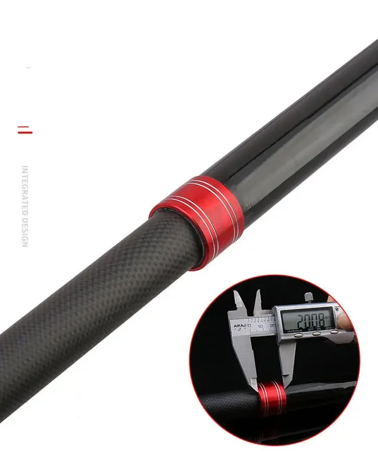 Fishing Rod Surf - 2.1 メートルカーボン釣り竿 30 キロ以上スーパーハード 100 メートル長距離投射ショットロッド伸縮式シーボート高品質釣り具