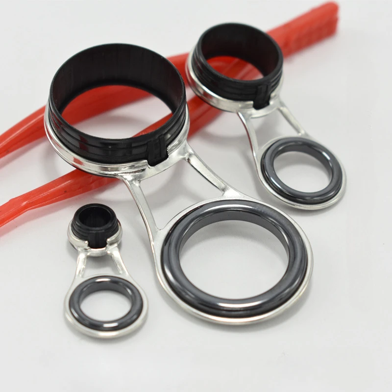Fishing Rod Guide Replacement - ステンレス鋼の釣り竿ガイドリング,セラミックリング,アイ,日曜大工のアクセサリー