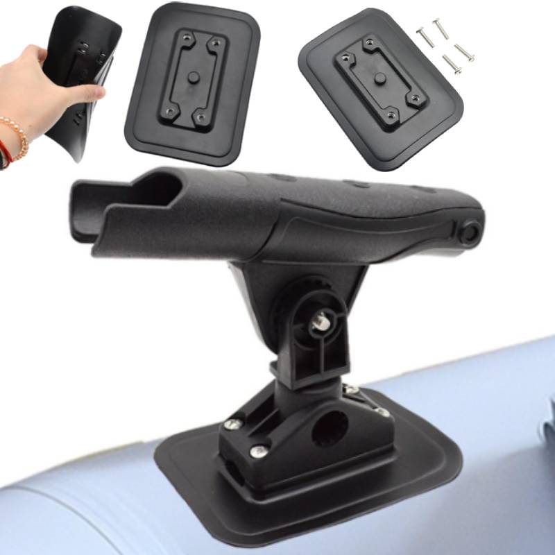 1 セットインフレータブルボート釣り竿ホルダー固定ベース P - Fishing Rod Holder のレビューと価格