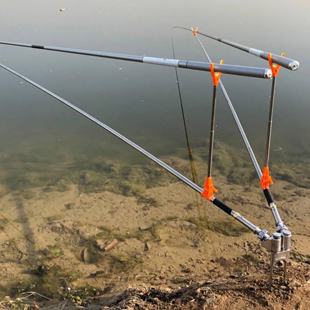 地面釣り竿スタンドブラケット調節可能な椅子ボックス魚竿ホルダ - Fishing Rod Case のレビューと価格