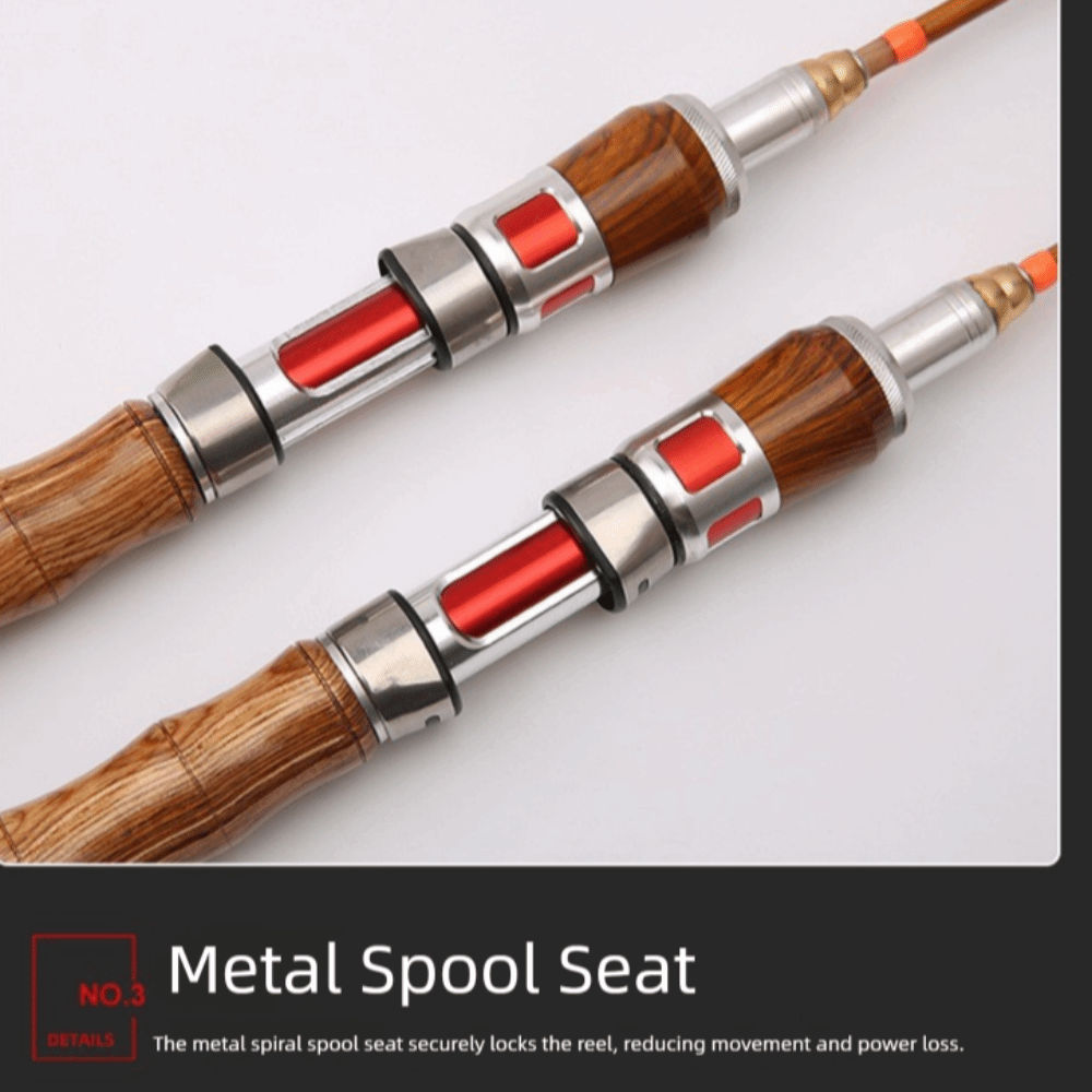 高品質4セクションスピニングフィッシングロッドULパワー カ - Fishing Rod Carbon Fiber のレビューと価格