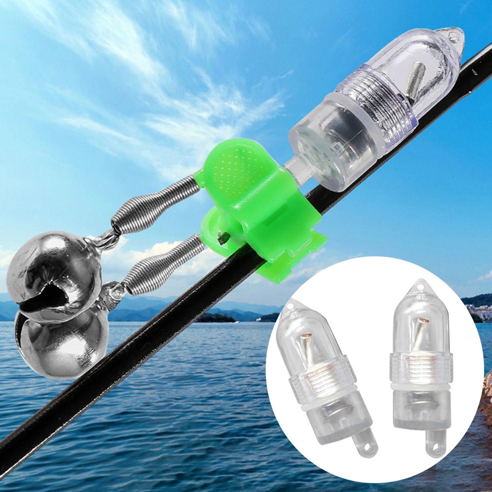 耐久性のある釣りアラートベル,LEDライト,ロッド,バイトサ - Fishing Rod Travel のレビューと価格