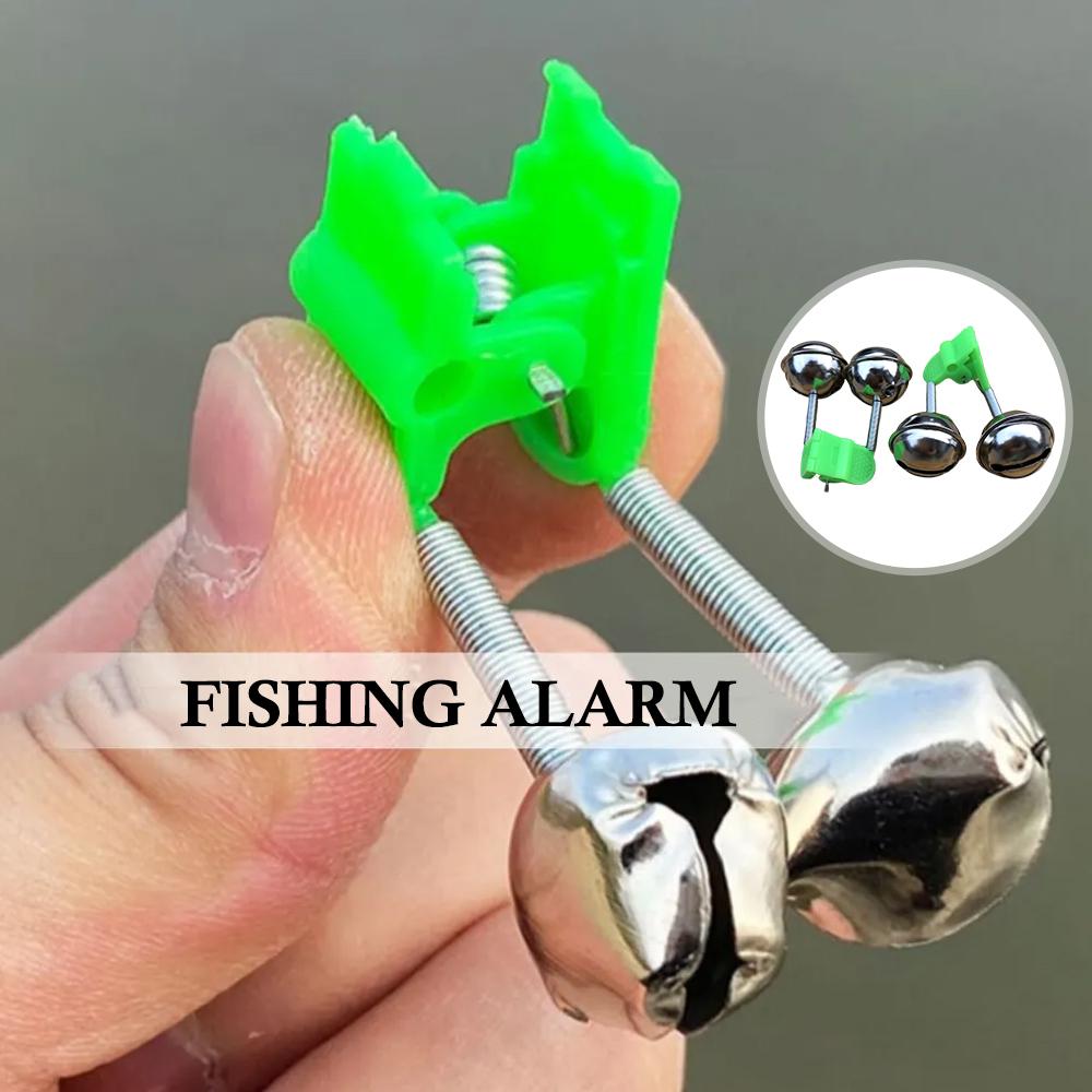 10 個釣りバイトアラームロッドチップツインベルクリップオン - Fishing Rod Casting のレビューと価格