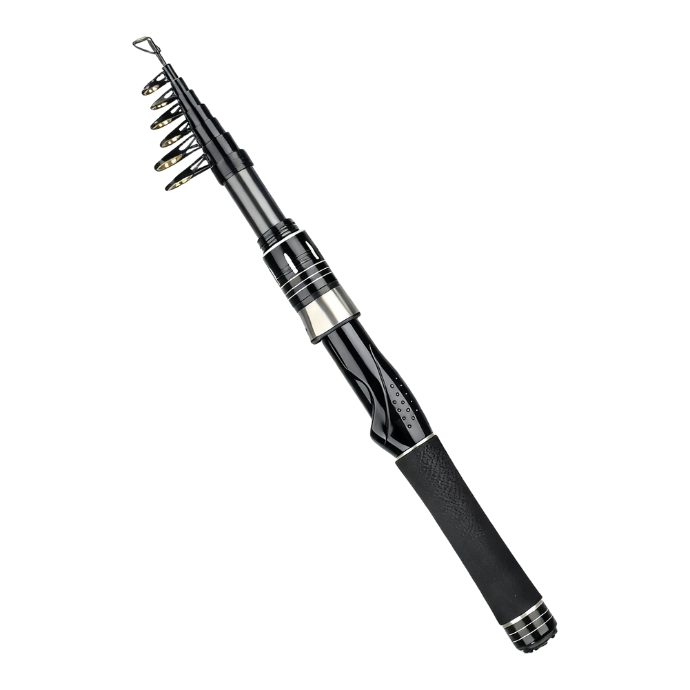超軽量伸縮式カーボン釣り竿 セラミックガイドリング付き 速い - Fishing Rod Casting のレビューと価格
