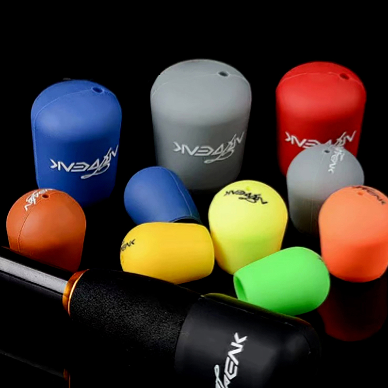 新しい 1pc 釣竿ハンドル保護ケースシリコーンルアーロッド - Fishing Rod Case のレビューと価格