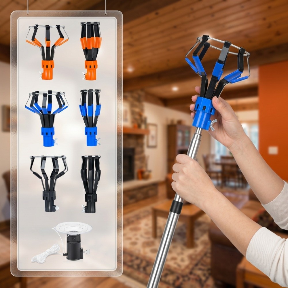 1/3 個プロフェッショナル電球交換器伸縮ロッドアルミ合金電 - Fishing Rod Telescopic のレビューと価格
