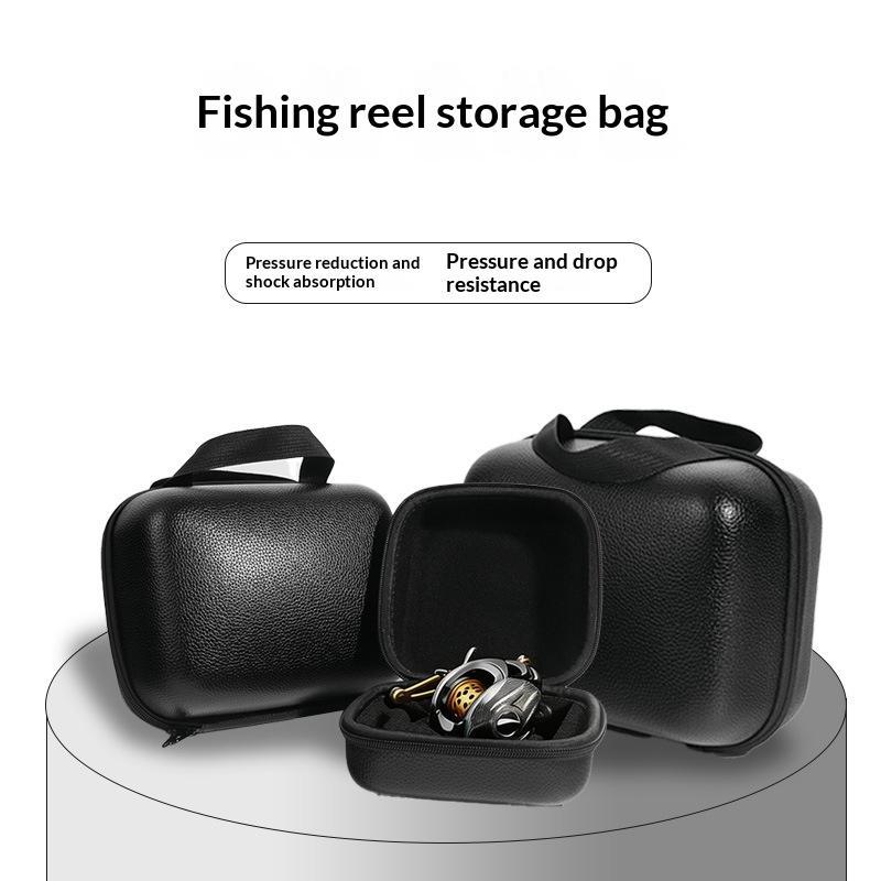 新しいハードEVA釣りバッグスピニングリールケースカバー釣り - Fishing Rod Spinning のレビューと価格
