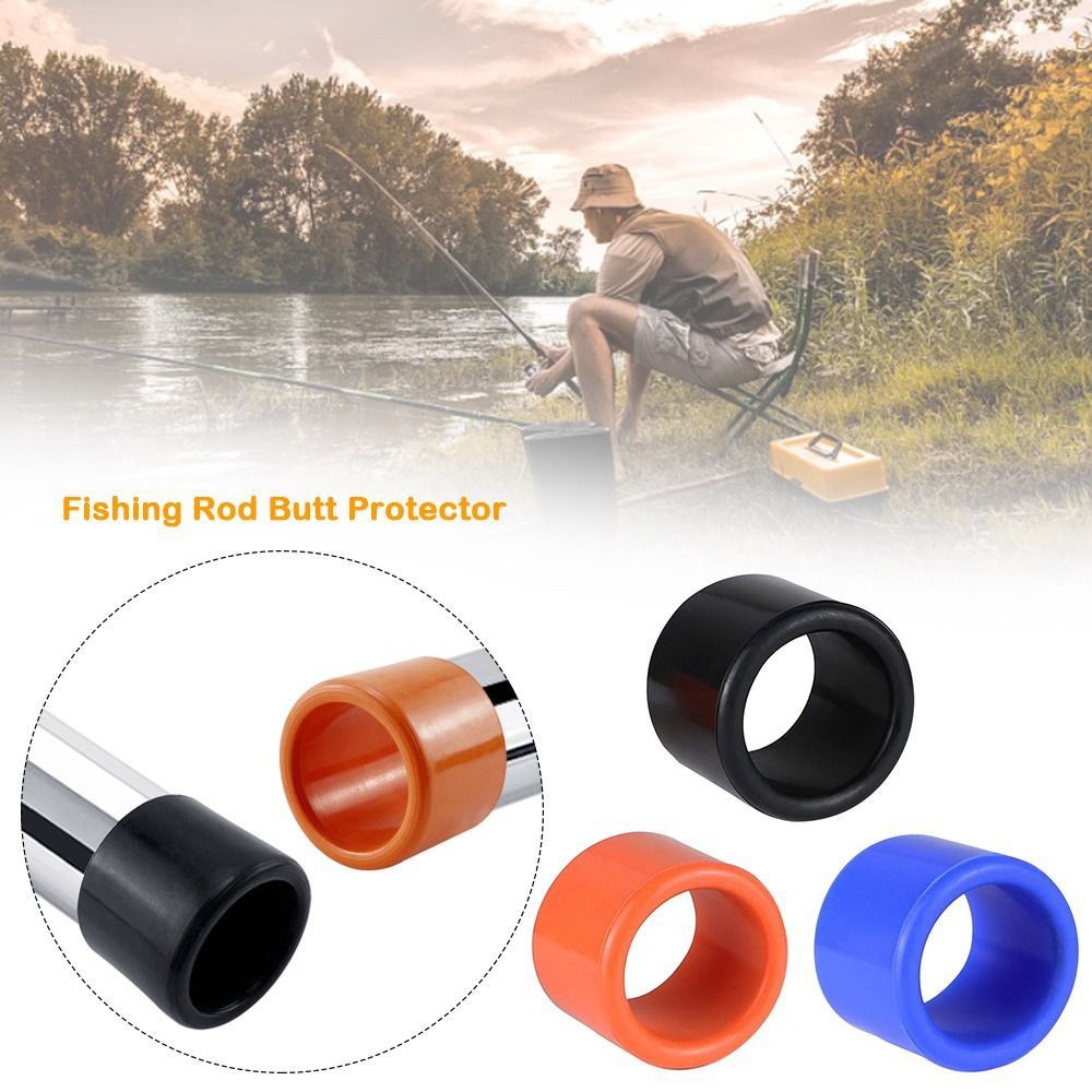 保護カバー 釣り竿用ゴム製保護キャップ ゴム素材 保護設計  - Fishing Rod Case のレビューと価格
