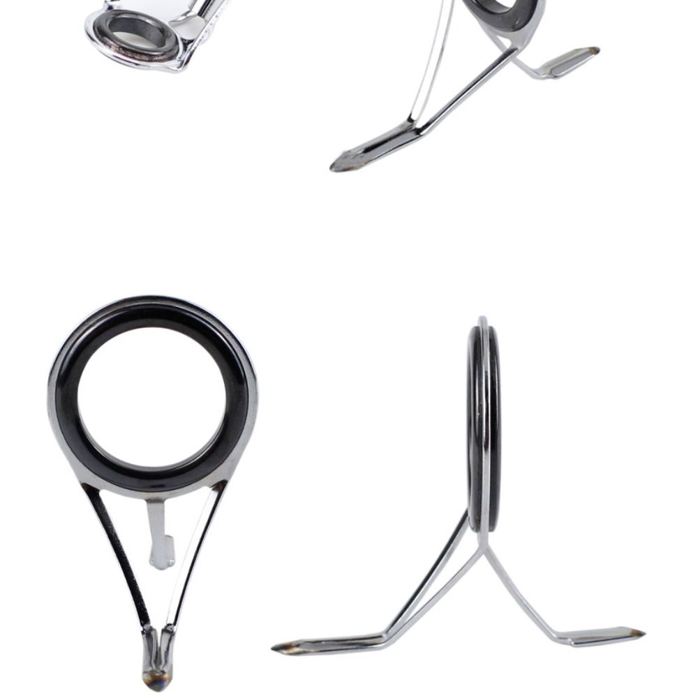 ポータブルステンレス鋼鋳造釣竿ガイドセラミック DIY 釣竿 - Fishing Rod Repair Kit のレビューと価格