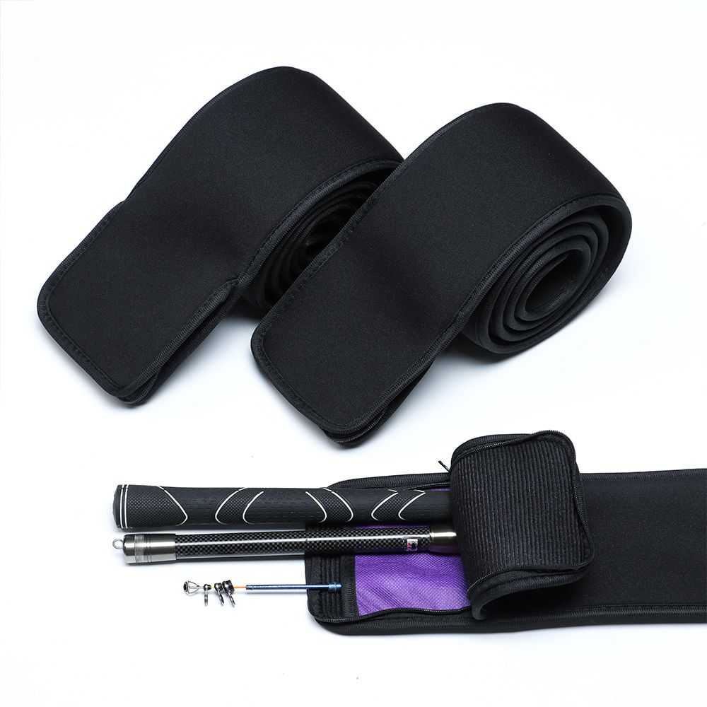 釣り用保護ロッド,耐摩耗性,柔らかく,厚く,収納ケース,ロッ - Fishing Rod Case のレビューと価格