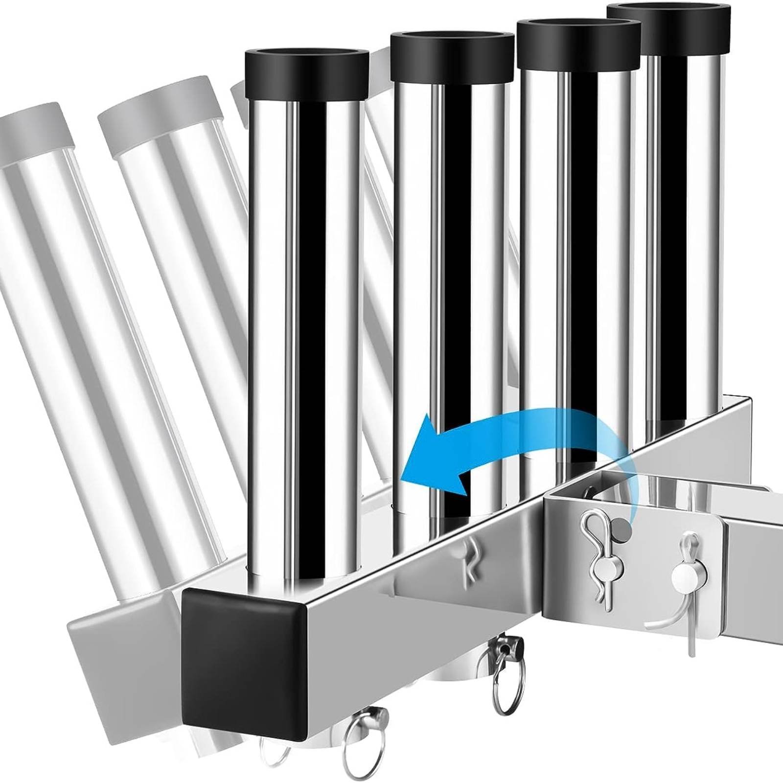 ヒッチ釣り竿ホルダー ユニバーサルフィット ヒッチロッドラッ - Fishing Rod Rack のレビューと価格