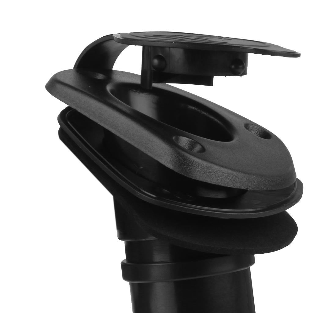 ブラックナイロンボートロッドホルダー フラッシュマウントチュ - Fishing Rod Rack のレビューと価格