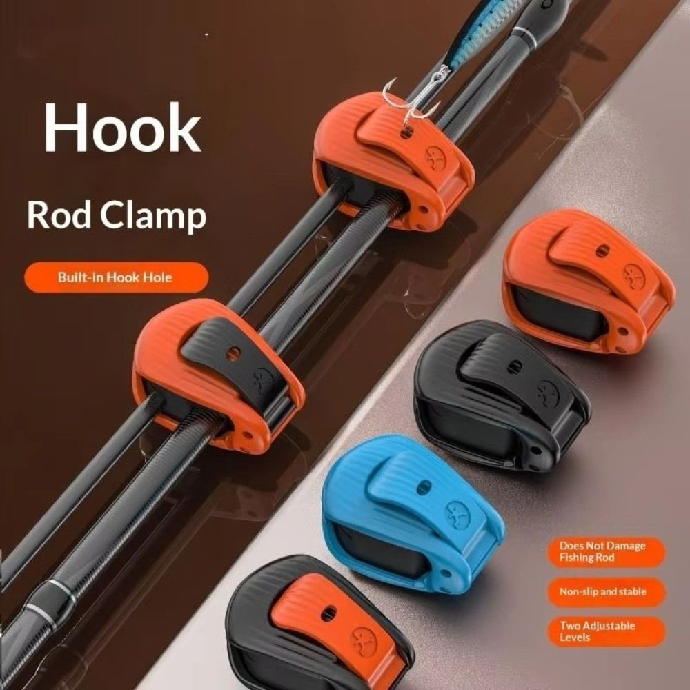 2/4 個の滑り止め多機能釣竿ホルダー耐久性のある壁掛け釣竿 - Fishing Rod Holder のレビューと価格