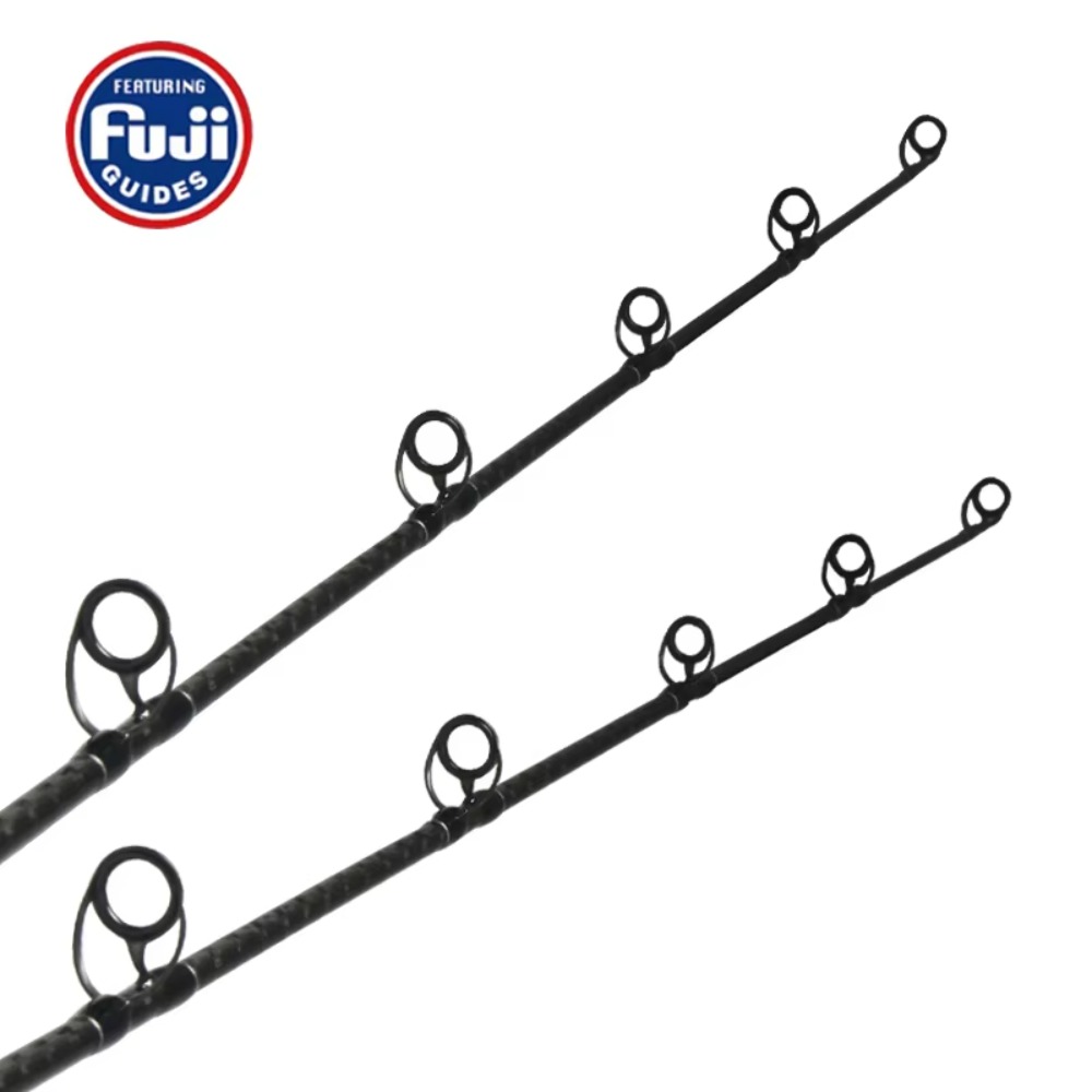 新設計2.51m FUJIロッド 高炭素2ピース ジギングボ - Fishing Rod Spinning のレビューと価格