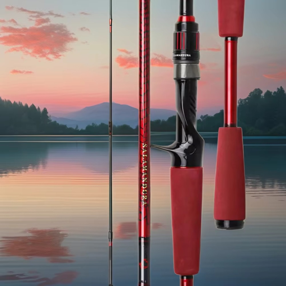 カーボンファイバールアーフィッシングロッド 湖・川用 ベイト - Fishing Rod Spinning のレビューと価格