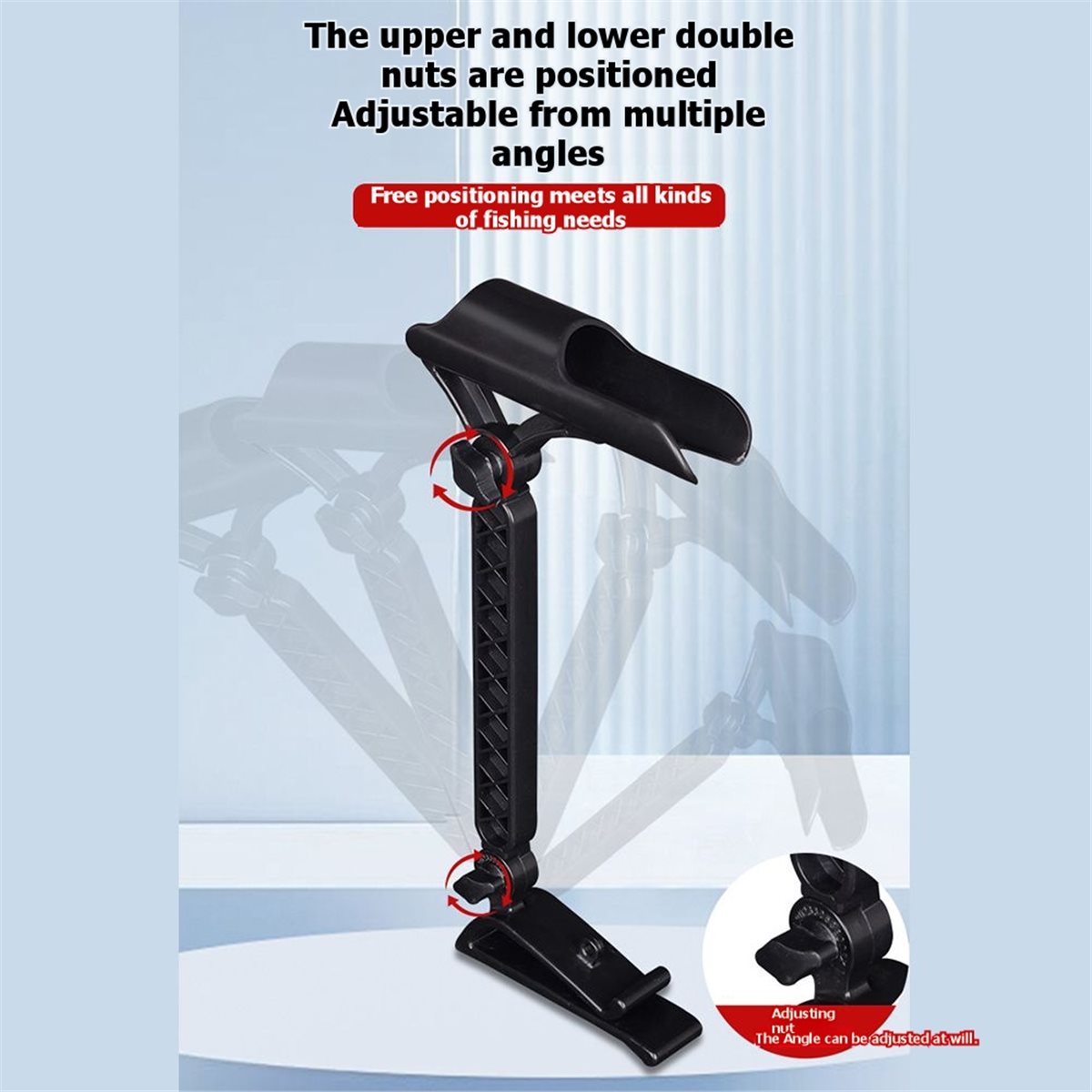 POPULAR-2個入り調整可能なバケットロッドホルダー、ア - Fishing Rod Holder のレビューと価格
