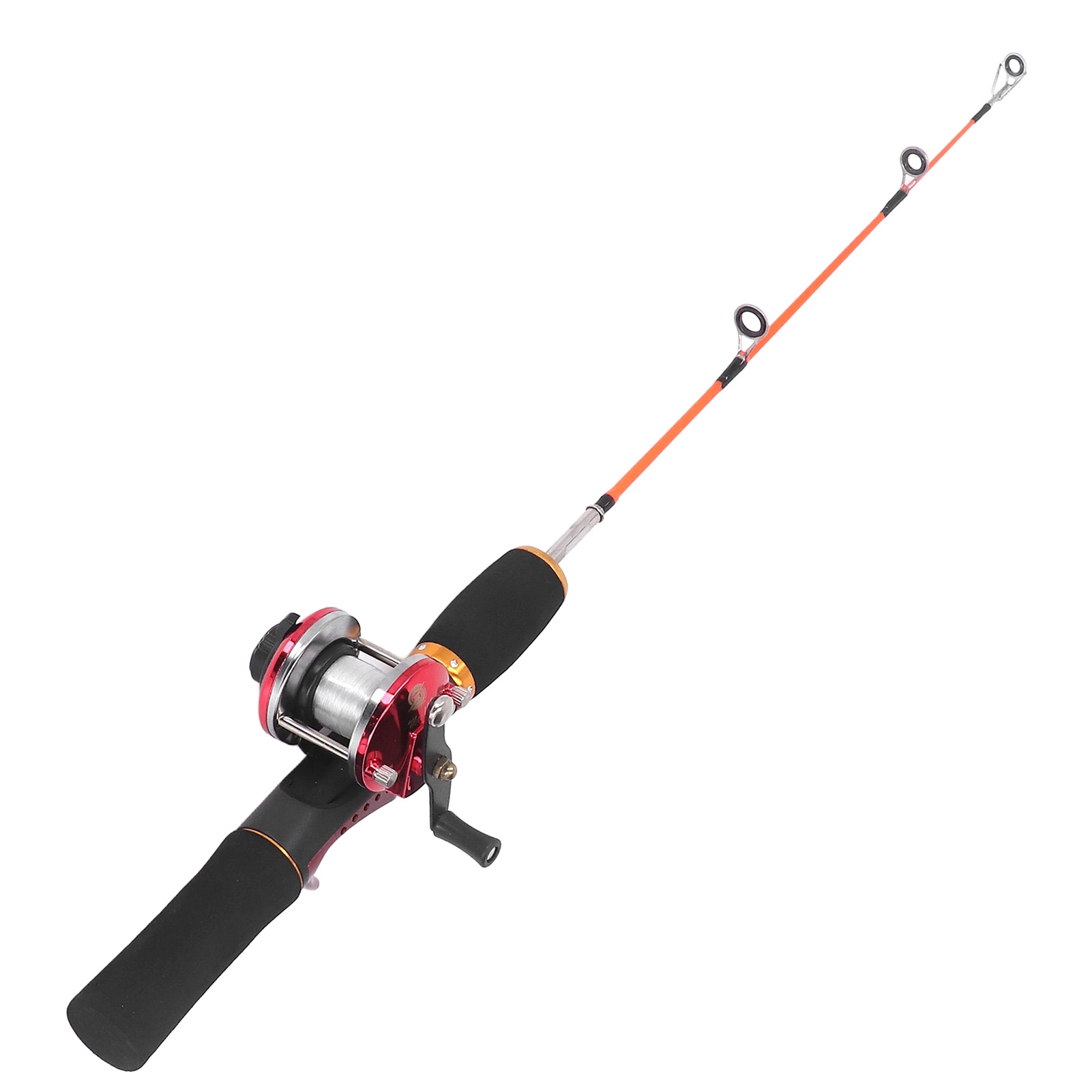 冬の氷釣り竿釣りリール釣り糸付き氷釣りフックアイススクープコ - Fishing Rod Ice のレビューと価格