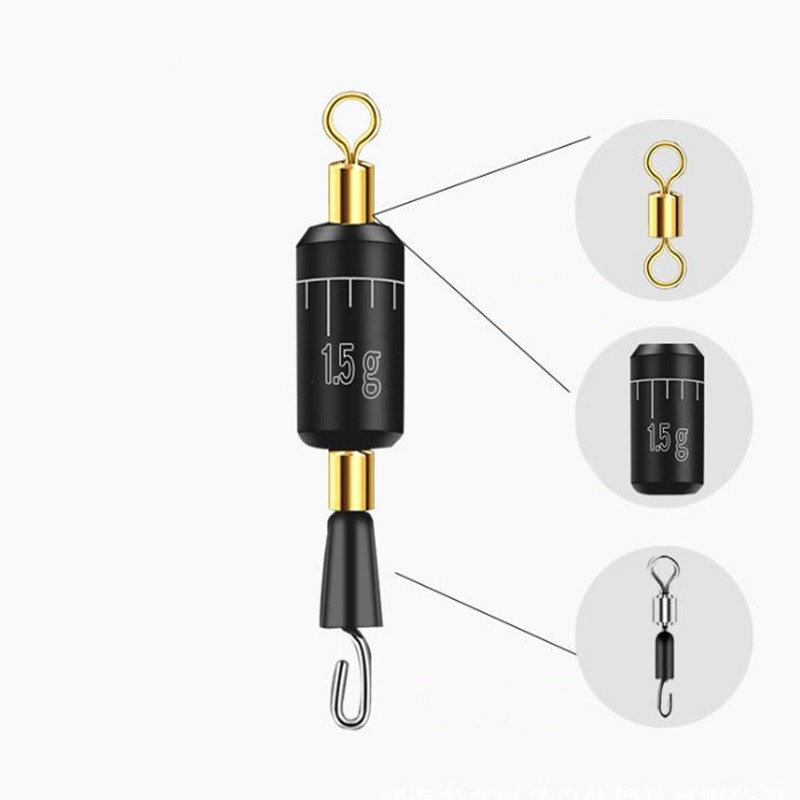 5 ピース/ロット釣りスケールリードシンカークイック交換アク - Fishing Rod Building Kit のレビューと価格