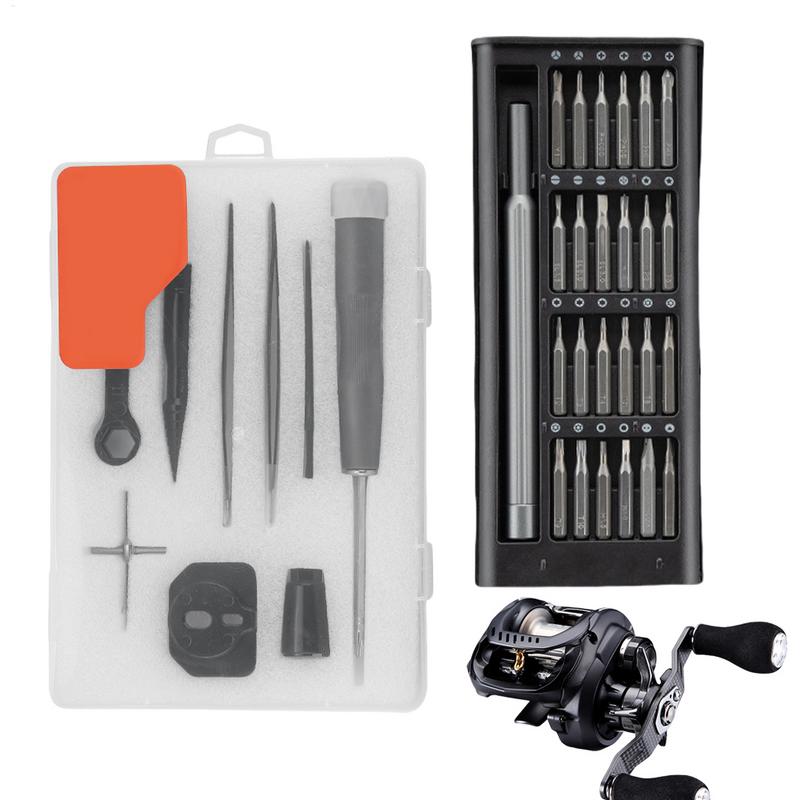 7/9 個釣りリール修理ツールキットスピニングベイトキャステ - Fishing Rod Guide Replacement のレビューと価格