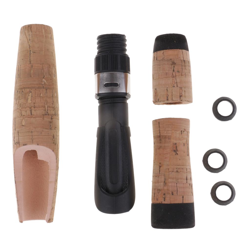 複合コルクグリップとリールシート付き釣り竿ハンドルキット、ロ - Fishing Rod Building Kit のレビューと価格