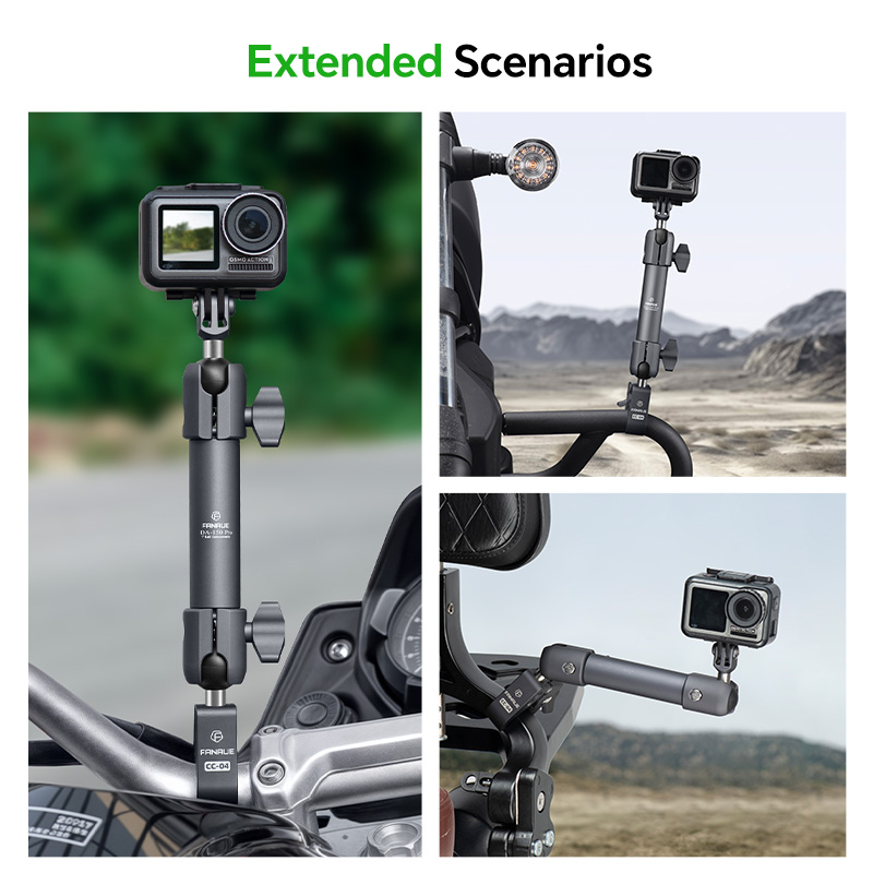 FANAUE オートバイ電話ホルダーボールヘッド双方向回転コ - Fishing Rod Holder のレビューと価格