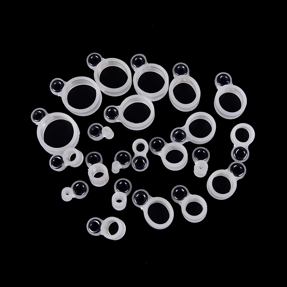 シリコンフィッシングロッドガイドリング、14個、さまざまなサ - Fishing Rod Tip Replacement のレビューと価格
