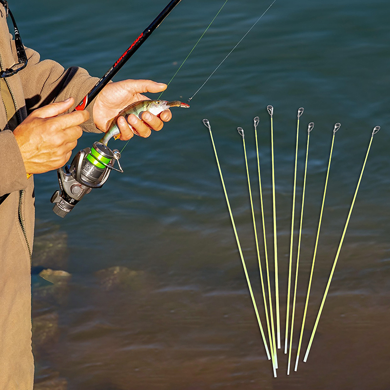 5 個 42 センチメートルボート/ラフトロッドチップスペア - Fishing Rod Repair Kit のレビューと価格
