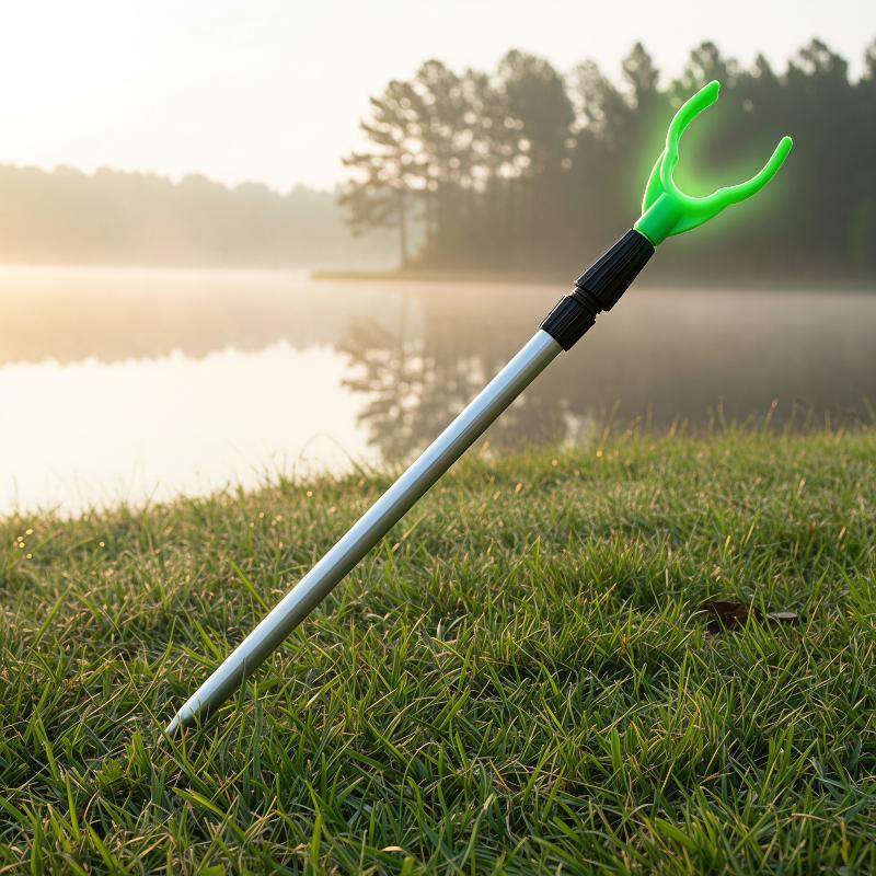 格納式アルミ合金釣竿ホルダー Y 字型回転ラックプロの釣り師 - Fishing Rod Rack のレビューと価格