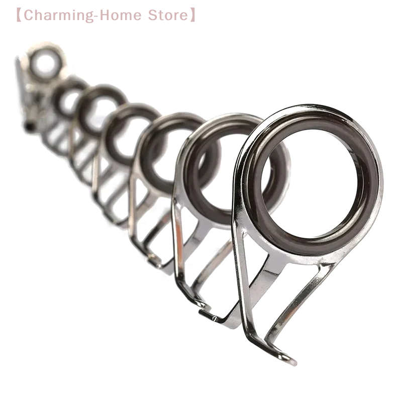 【M】4個入りステンレス製釣り竿修理キット、ガイドリングチッ - Fishing Rod Tip Replacement のレビューと価格