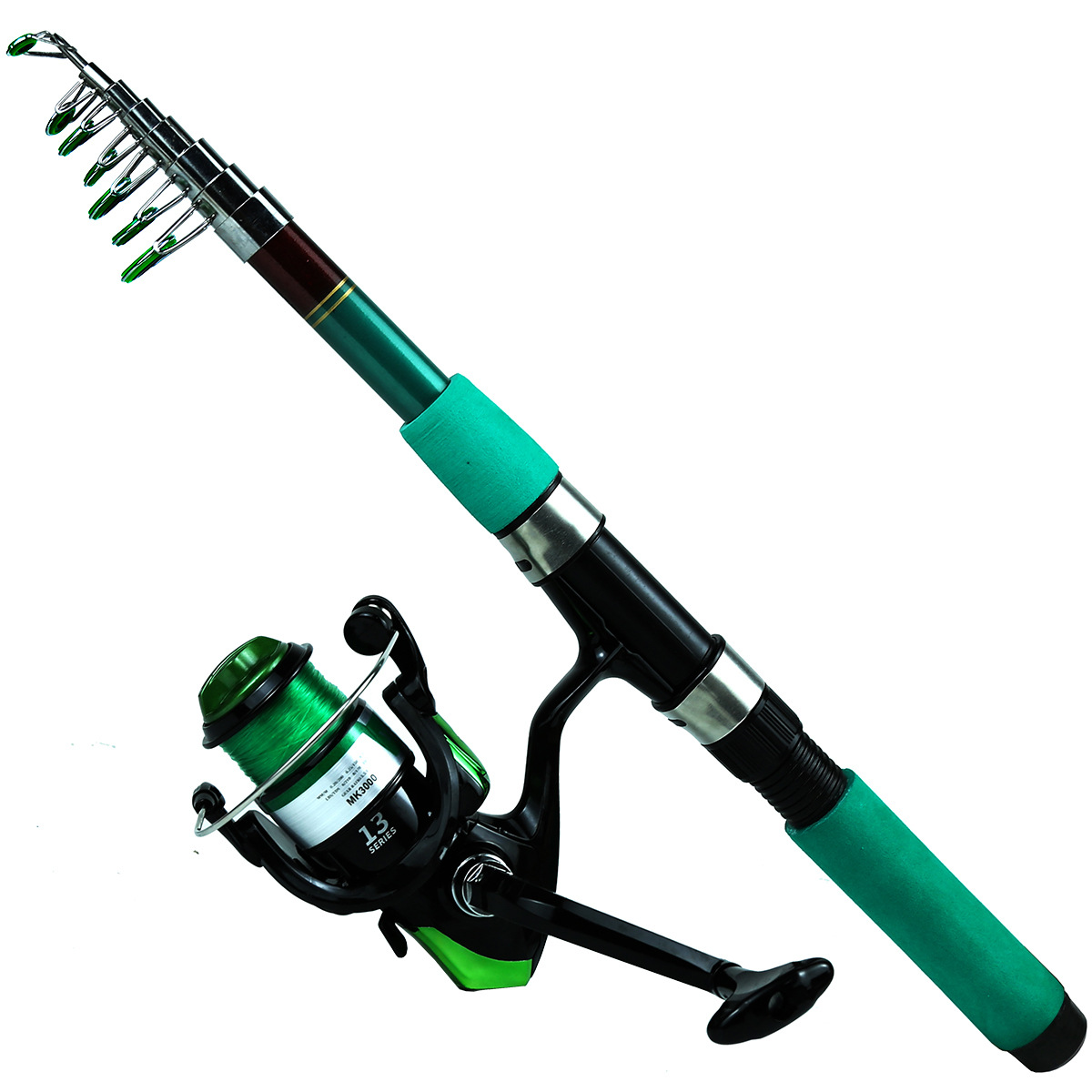 ポータブル超軽量鯉釣り用伸縮式スピニングロッドリールコンボキ - Fishing Rod Telescopic のレビューと価格