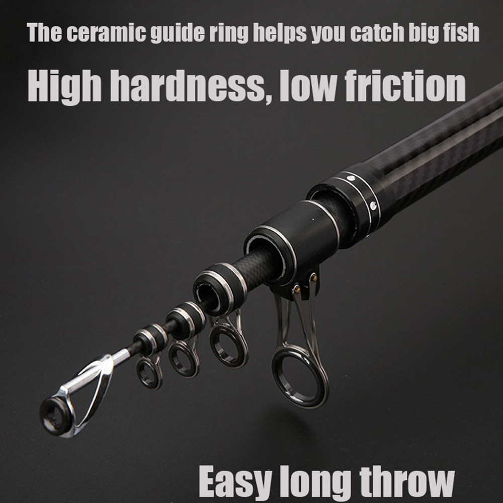 3.6M-4.5M 伸縮式釣り竿 カーボン製 ポータブル ス - Fishing Rod Surf のレビューと価格